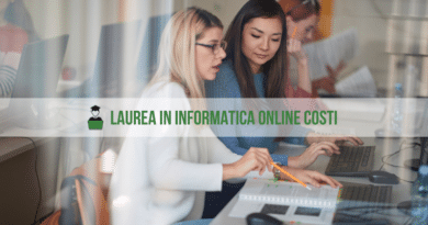 Laurea informatica online costi: guida aggiornata