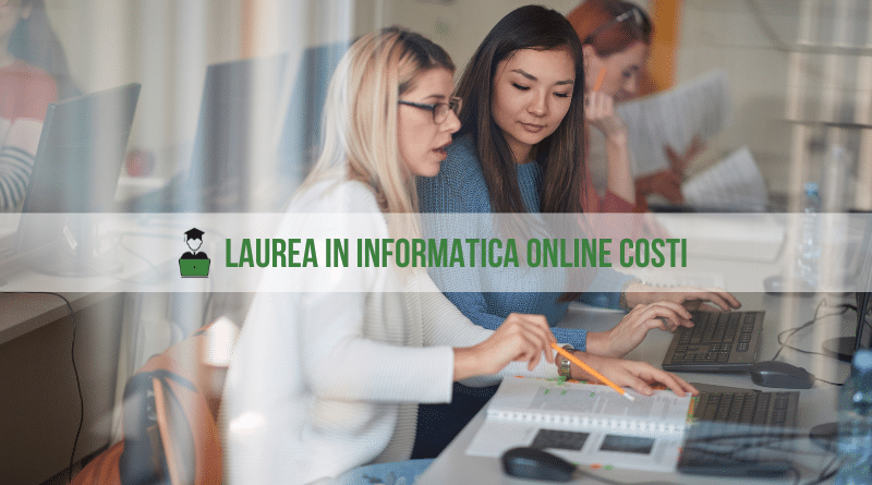 Laurea Informatica Online costi